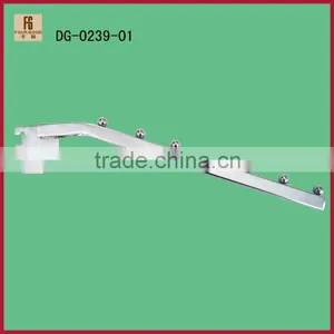 7 Ball Waterfall Slatwall Slatgrid White Clothes Hanger Display thumbnail-1