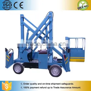November Wholesale Cost Price Promotion Articulated Mobile Boom Lift Wagon thumbnail-4