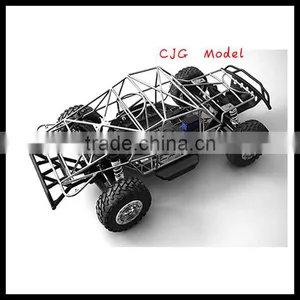 Billet Machined Metal 4*4 RC Crawler Car Chassis Frame thumbnail-1