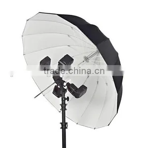 Factory Supply 4 in 1 Mount Adapter Speedlite Flash Umbrella Holder Light Stand Bracket thumbnail-6