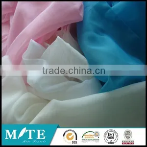 100% Polyester Curtain Voile Fabric 1*1 68*68D Terylene Fabric thumbnail-1