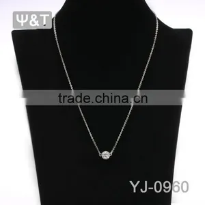 Headphone Wheat Chain Diffuser Necklace Pendant thumbnail-3