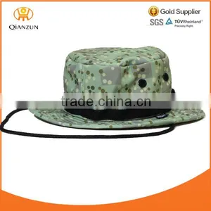 Wholesale Custom Printed Camo Bucket Hat+String thumbnail-1