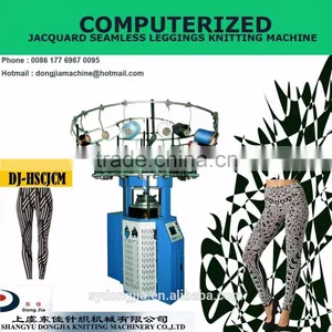High Stretch Women Fashion Seamless Fully Jacquard Hosiery Knitting Machine thumbnail-1