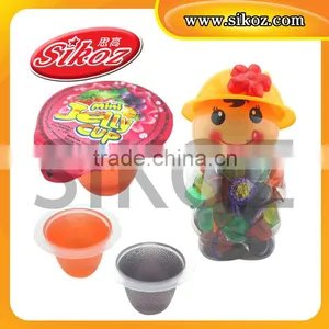 SK-V042 Assorted 16g Mini Fruit Jelly Cup Rocket Shape thumbnail-5