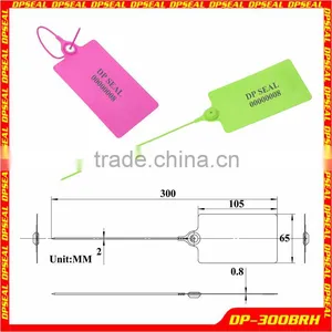 Hot Sale Big Flag Plastic Seurity Seal for Logistic Company and Cargos DP- 300BRH thumbnail-1