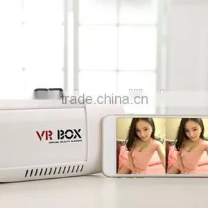 2016 Hot Sell VR BOX Version VR Virtual Reality 3D Glasses + Bluetooth Wireless Remote Control Gamepad for Smart Phone thumbnail-4