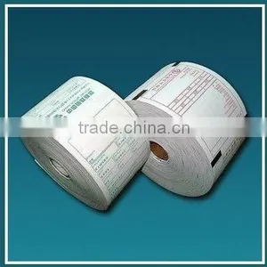 Continuous Printing Cash Carbonless Paper With Both Sides Perforating thumbnail-1