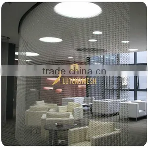Interior Beauty Salon, Room Partition Curtain,decorative Metal Curtains thumbnail-4
