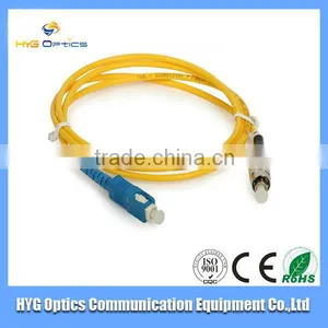 1m,3m,5m,SC/PC-LC/APC 0.9mm SX SM Indoor/outdoor PVC&LSZH Fiber Optical Patch Cord (jumpers)for Communication Network Equipement thumbnail-1