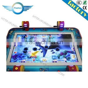 Funshare 6 Players Coin Operated Arcade Fishing Game Machine Fish Hunter With Rocker Bar thumbnail-5