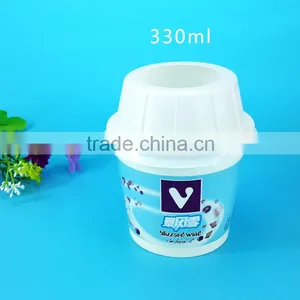 McFlurry Cup Disposabe Ice Cream Paper Cup and Lid Custom Printed thumbnail-4