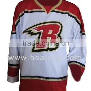 Mens 2016 China Style Custom Sublimation Cheap Ice Hockey Jersey Hockey Jerseys Design thumbnail-4