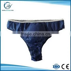 Disposable Custom Blue Funny Boxer Shorts for Men thumbnail-1