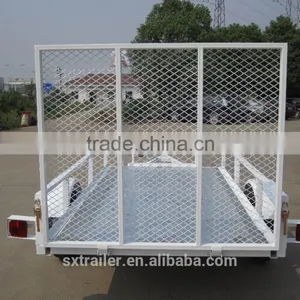 Flat Trailer With Galvanized Sheet and Loading Ramp for Goods F-510 thumbnail-5