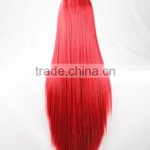 Hot Sale 100cm Long Straight White/pink/red Ladies Synthetic Hair Wig,heat Fibre Anime Cosplay Wig Peruca thumbnail-3