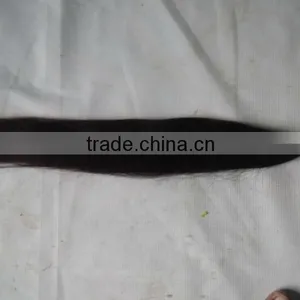 Unprocessed Top Quality 24" Inch 5A Grade Remy Natural Brown Brazilian Straight Hair Weaving Factory Price thumbnail-1