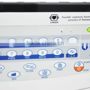 Portable 12 Lead 12 Channel Electrocardiograph ECG/EKG Machine With ECG Software thumbnail-2
