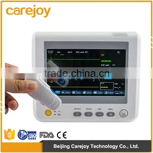 7 Inch 6 Parameter CE FDA Approved Ambulance Portable Patient Monitor thumbnail-1