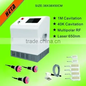 H-1000C Cellulite Removal Ultrasonic Tripolar RF Vacuum Cavitation Slimming thumbnail-1