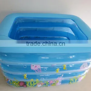 Yiwu Price New Deep Design Inflatable Phthlate Free Pvc Swimming Pool With Custom Logo Printed for Promotion thumbnail-1
