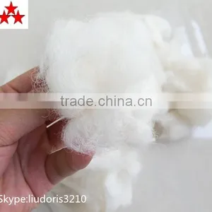 2016 Spring Bleached Wool Noils for Felt& Filled 27-28mic thumbnail-2