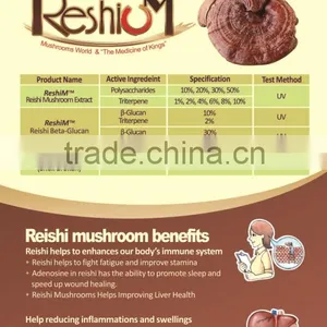High Quality Ganoderma Lucidum P.E/ Reishi P.E/Reishi Mushroom P.E Polysaccharide And Triterpene thumbnail-5