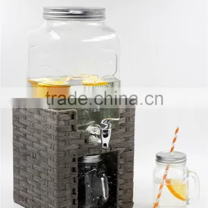 Square 8L Party Drink Glass Dispenser Set thumbnail-2