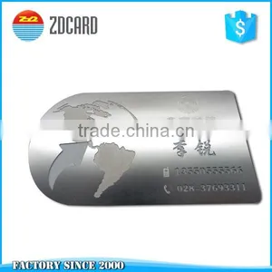 Customized Shape Diecut Metal Card thumbnail-3