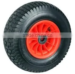 Top Quality 16x650-8 Plastic Centred Pneumatic Tubless Wheels thumbnail-1