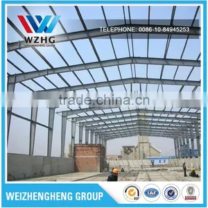 Large Stocked Structure Steel Warehouse Buildings thumbnail-2