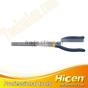 Dipped Handle Extra Long Handle Compound Action Long Reach Flat Nose Pliers thumbnail-1