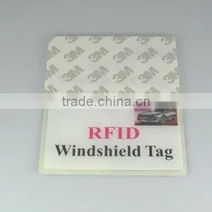 OEM Custom Printing RFID Tags 860~960MHz RFID Label for Car Windshield thumbnail-1