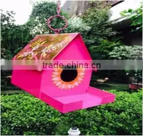 Bird House With Feeder thumbnail-1