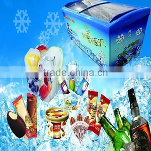 Arc Display Cabinet Series /ice Cream Freezer Fresh Refrigerator Restaurant Freezer thumbnail-1