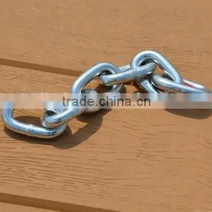 Factory Supply White Ordinary Mild Steel Link Chain thumbnail-3