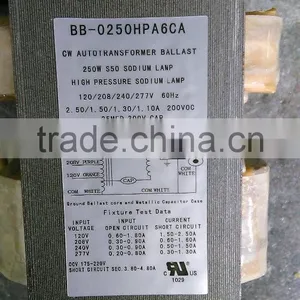 Three / Four / Five Tap Supply Voltage HPS High Pressure Sodium Lamp CWA HID Magnetic Ballast Kit for Flood Light / Street Light thumbnail-3