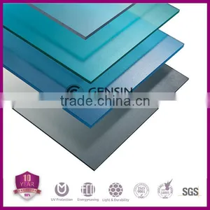 High Quality UV Protection Ten Years Warrantty Polycarbonate Compact Sheets thumbnail-1