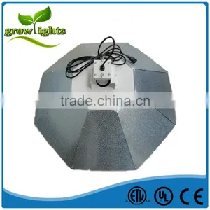 Hydroponics Indoor Growing Vertical / Horizontal Umbrella Shape Parabolic Grow Light Reflector thumbnail-1