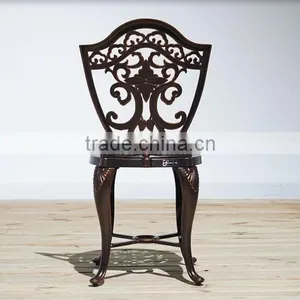 Outdoor Iron Coffee Table and Chair, Garden Iron Coffee Table and Chair thumbnail-3