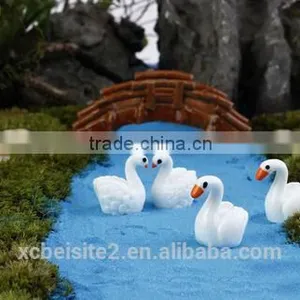 Cy309 Artificial Three-dimensional Whale DIY Resin Swan Crafts Garden Moss Micro View Decorations thumbnail-3