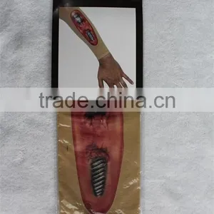 Halloween Horrible Zombie Gory Long Arm Sleeve thumbnail-1