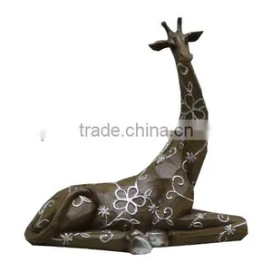for Table Deco Resin Garden Figurine Decorative Giraffe thumbnail-1