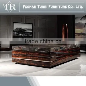 Modern Nature Marble Living Room Coffee Table Center Table thumbnail-4