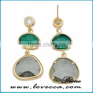 Fashionable Drop Earings Gold Dangle Earrings Stud Earrings for Girls thumbnail-2