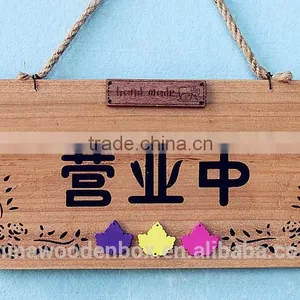 2015 Lovely Wooden Door Plates Custom Indoor Directional Signage Lovely Wooden Signage thumbnail-3