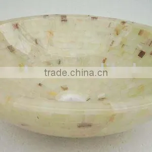 Marble Mosaic Basin Sink thumbnail-1