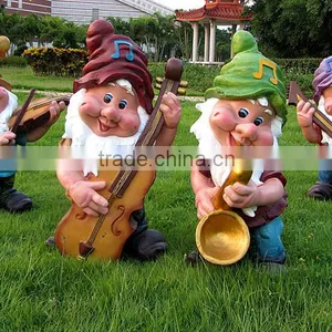 Christmas Garden Statue Decorations Resin Dwarf Cartoon thumbnail-3