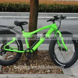 2016 Fashionable 26'' 48V 750W Electric Bike Fat Tire Mountain Ebike With CE thumbnail-3