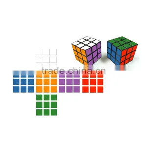 New Design Cartoon and Educational Puzzle Magic Cube ,hot Product Design for Children to Develop Intelligence thumbnail-1